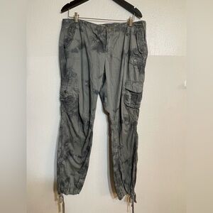 Mudd Y2K Baggy Cargo Pants 100% Cotton juniors 17